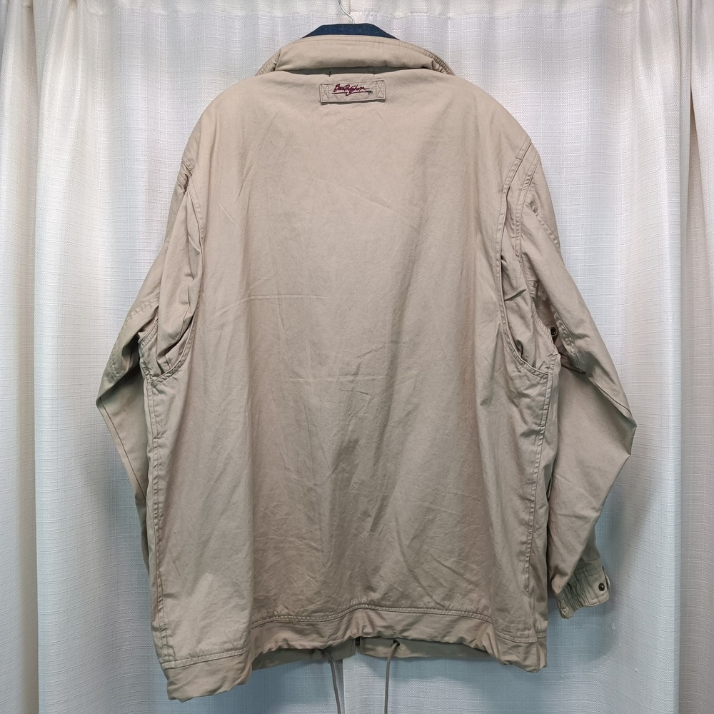Bass Pro Shops Outdoors Mens XL Hooded Khaki Barn Chore Hunting Jacket Gorpcore - Picture 6 of 8